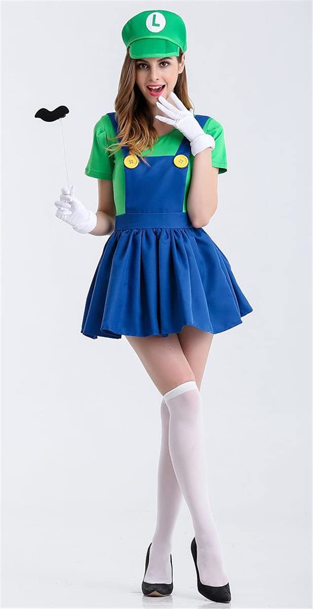 Amazon.co.jp: 女性セクシードレスプランバーコスチュームアダルト